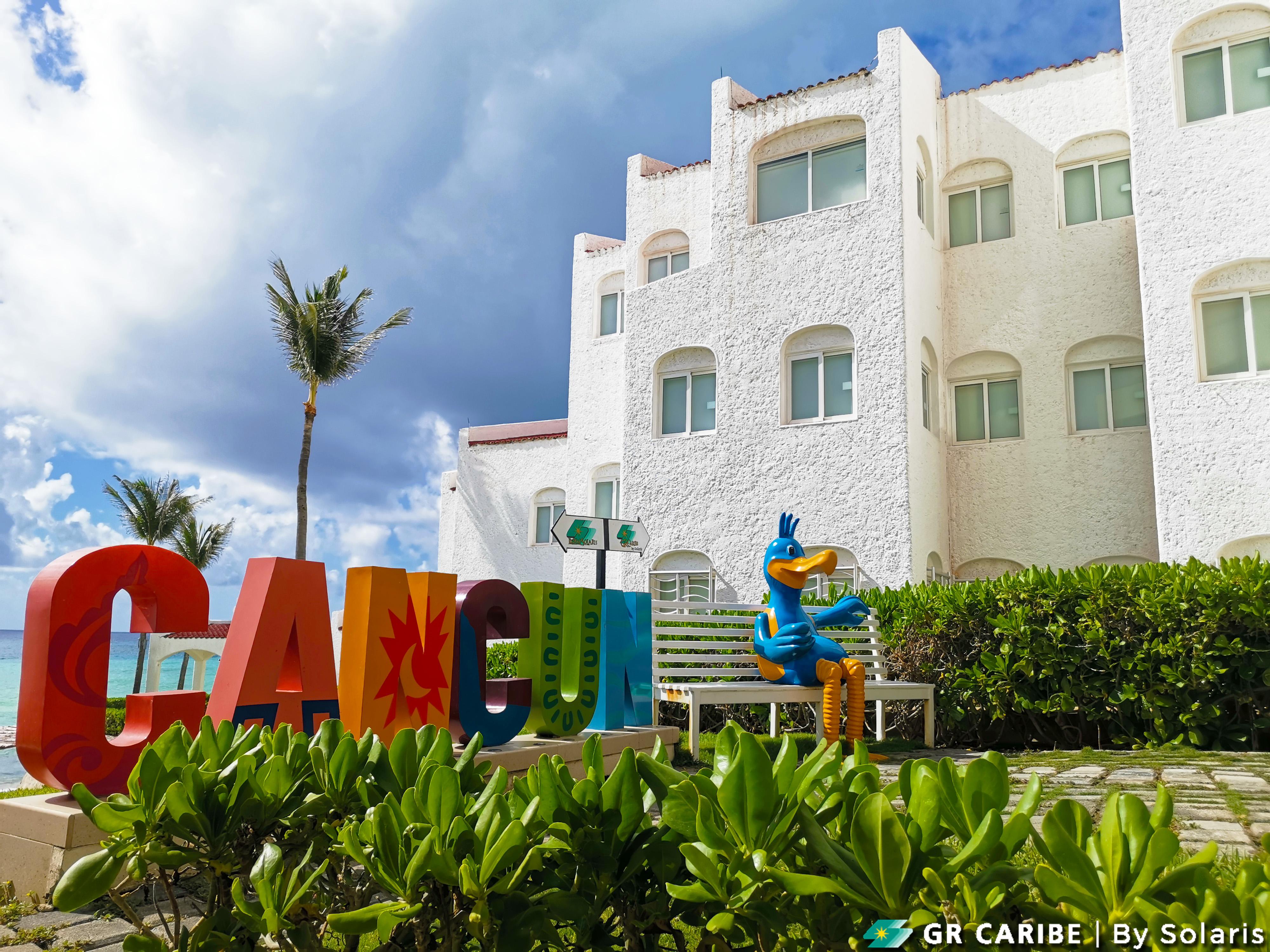 Gr Solaris Caribe Hotel Cancún Eksteriør billede